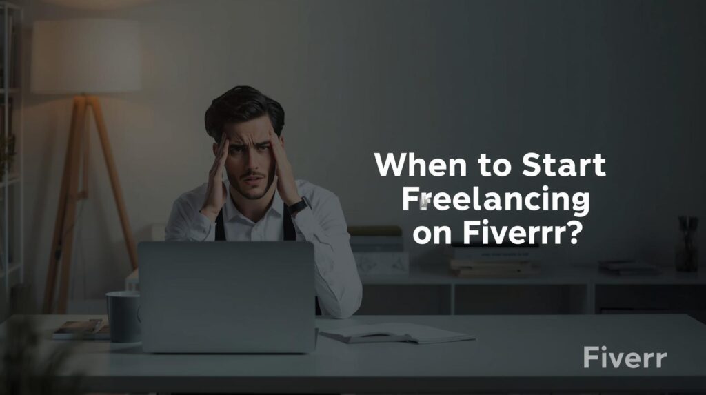 When Is The Right Time To Start Free lancing on Fiver ? A Complete Beginner’s Guide.