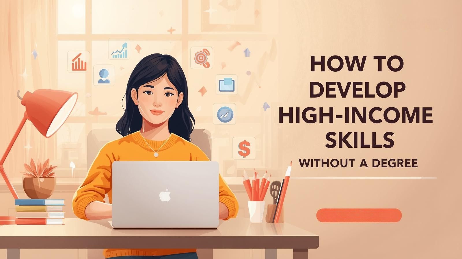 How to Develop High-Income Skills Without a Degree (Beginner Guide)
