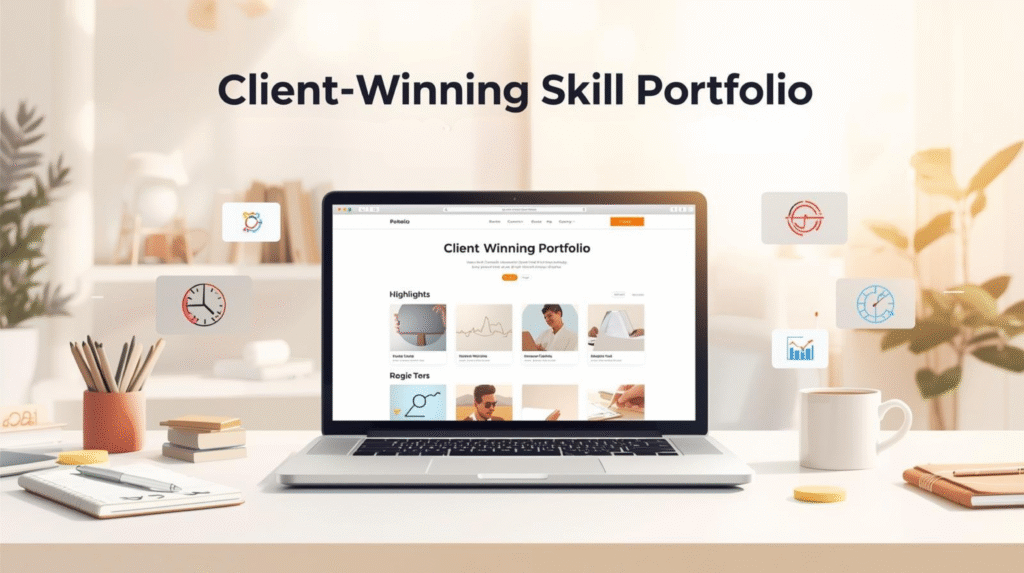 How to Build a Skill Portfolio That Wins Clients (Beginner’s Guide)